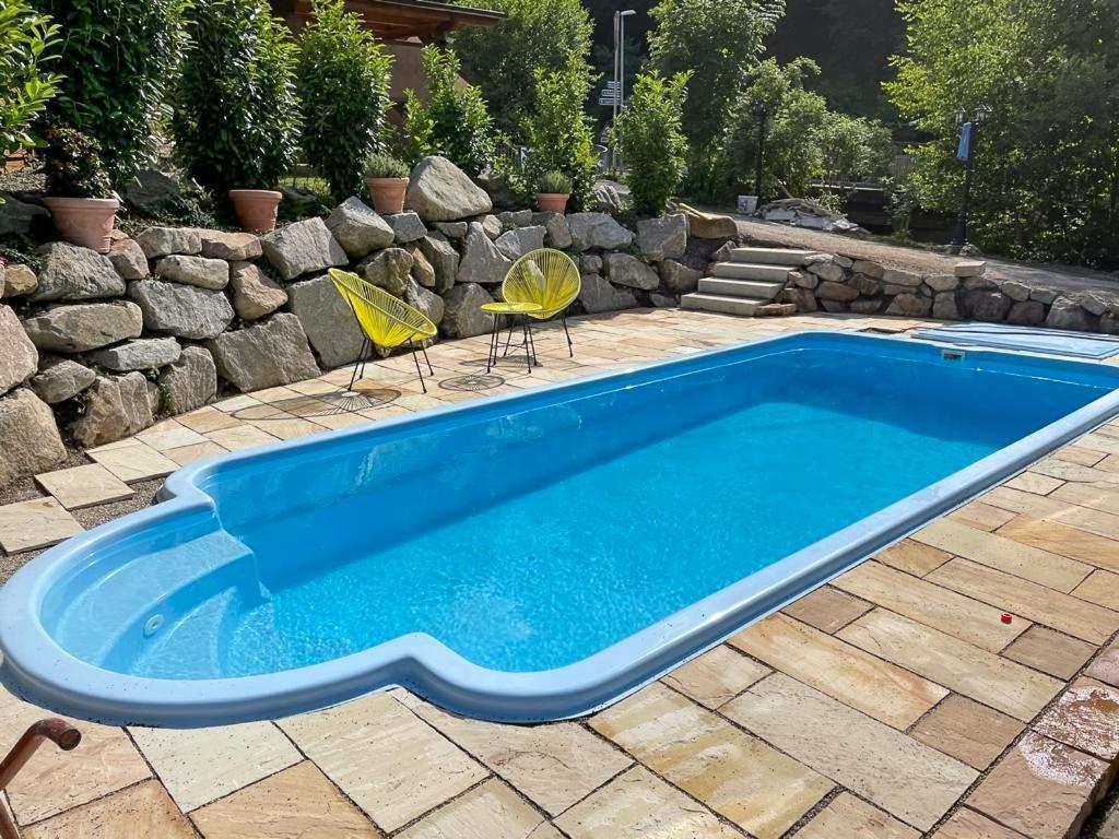 Ferienhaus Kappel Mit Pool ไฟรบวร์กอิมไบรส์เกา ภายนอก รูปภาพ